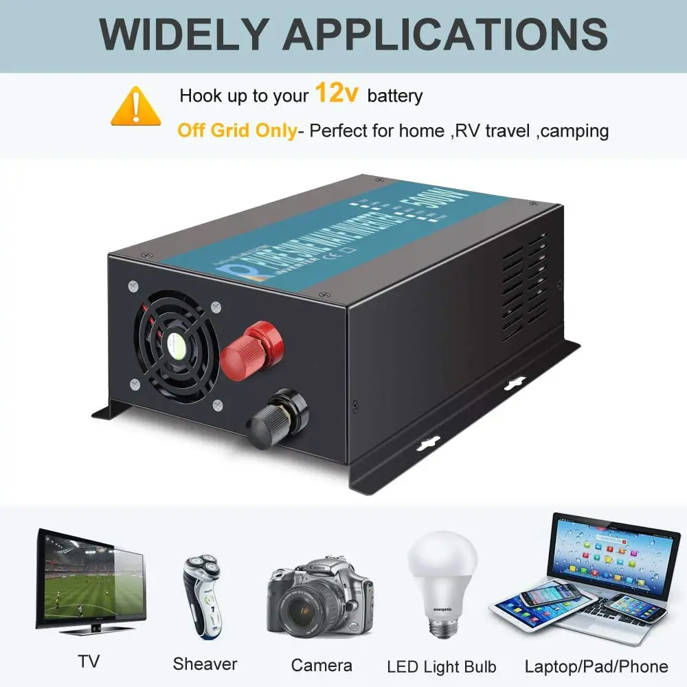 Автономный инвертор немодулированного синусоидального сигнала 24 В 220 500 Вт