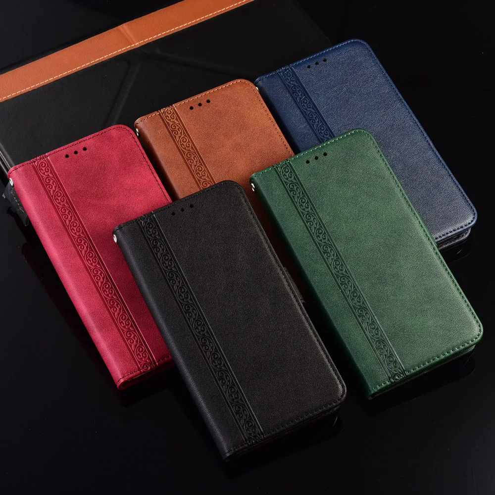 3d Embossed Leather Case for ASUS ZenFone Max Pro M1 ZB601KL ZB602KL M2 ZB633KL ZB632KL ZC520KL ZB501KL back cover Wallet | Мобильные