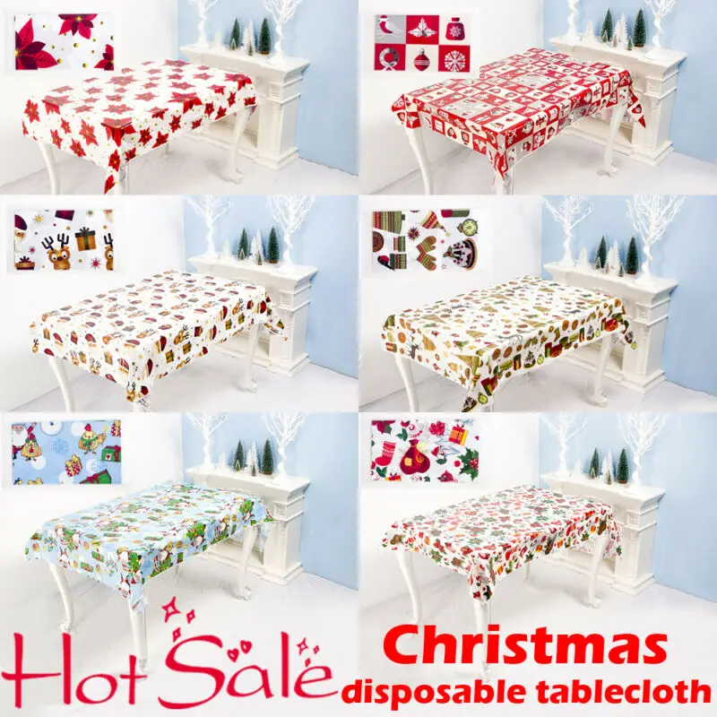 Высококачественная прямоугольная маслостойкая Рождественская одноразовая