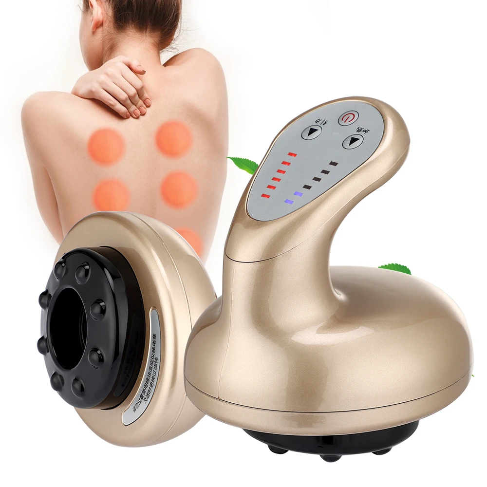 

Electric Cupping Massager Vacuum Suction Cups Apparatus Guasha Scraping Device Meridian Fat Burning Body Slimming Physiotherapy