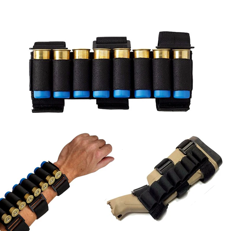 Тактический сумка Охота мешки Чехлы 8 раундов патроны В виде ракушки держатель