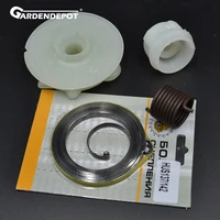 partsplus chainsaw recoil rewind starter rope rotor pulley spring kit for husqvarna 36 41 136 137 141 142 chainsaw genuine parts