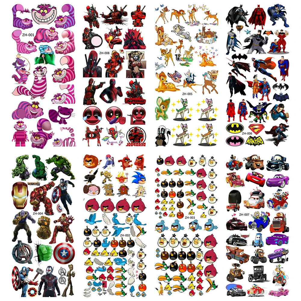 5 шт./лот Временные татуировки для женщин поддельные водонепроницаемые грудь