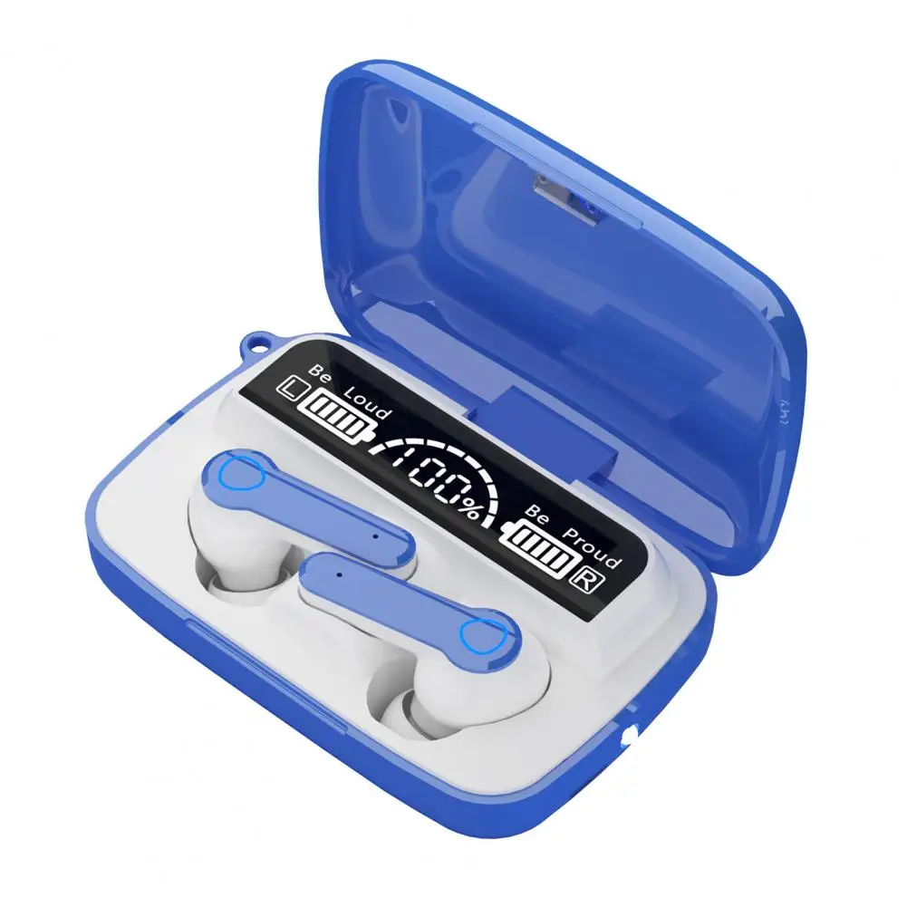 

M19 Bluetooth Headset Sports Outdoor Bluetooth 5.0 earphone headphone LED Display with mic Charging Box Waterproof Wireless
