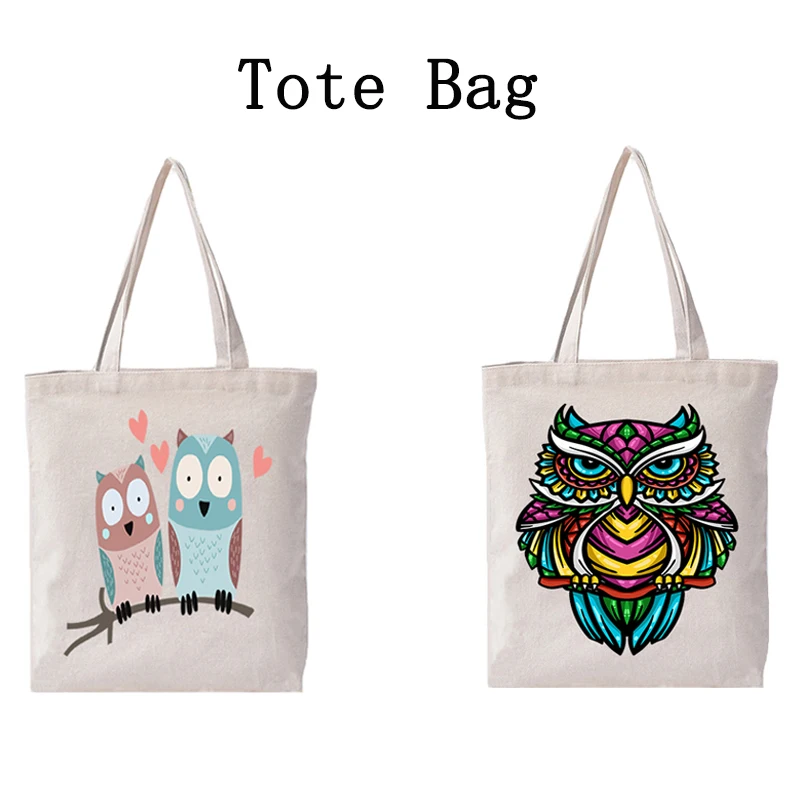 Большая сумка из плотной ткани Для женщин хлопчатобумажной для повторного