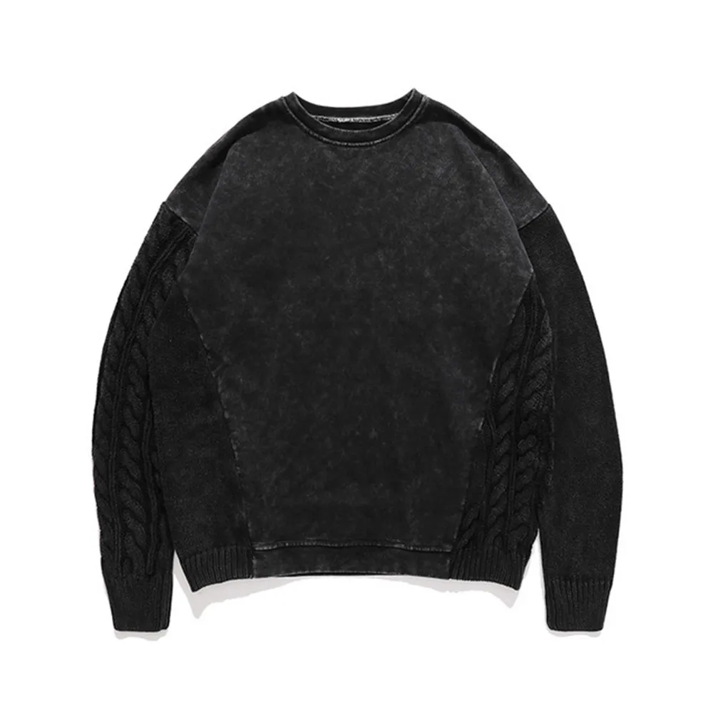 

New Autumn Winter Sweatershirt Men Streetwear Men Clothing Pullover O-neck Fashion Casual Couple Male Sweaters