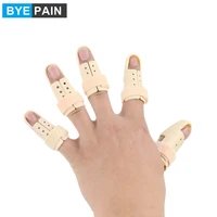 1pcs byepain plastic finger support thumb injury splint finger splint mallet protector for basketball fixed finger cover