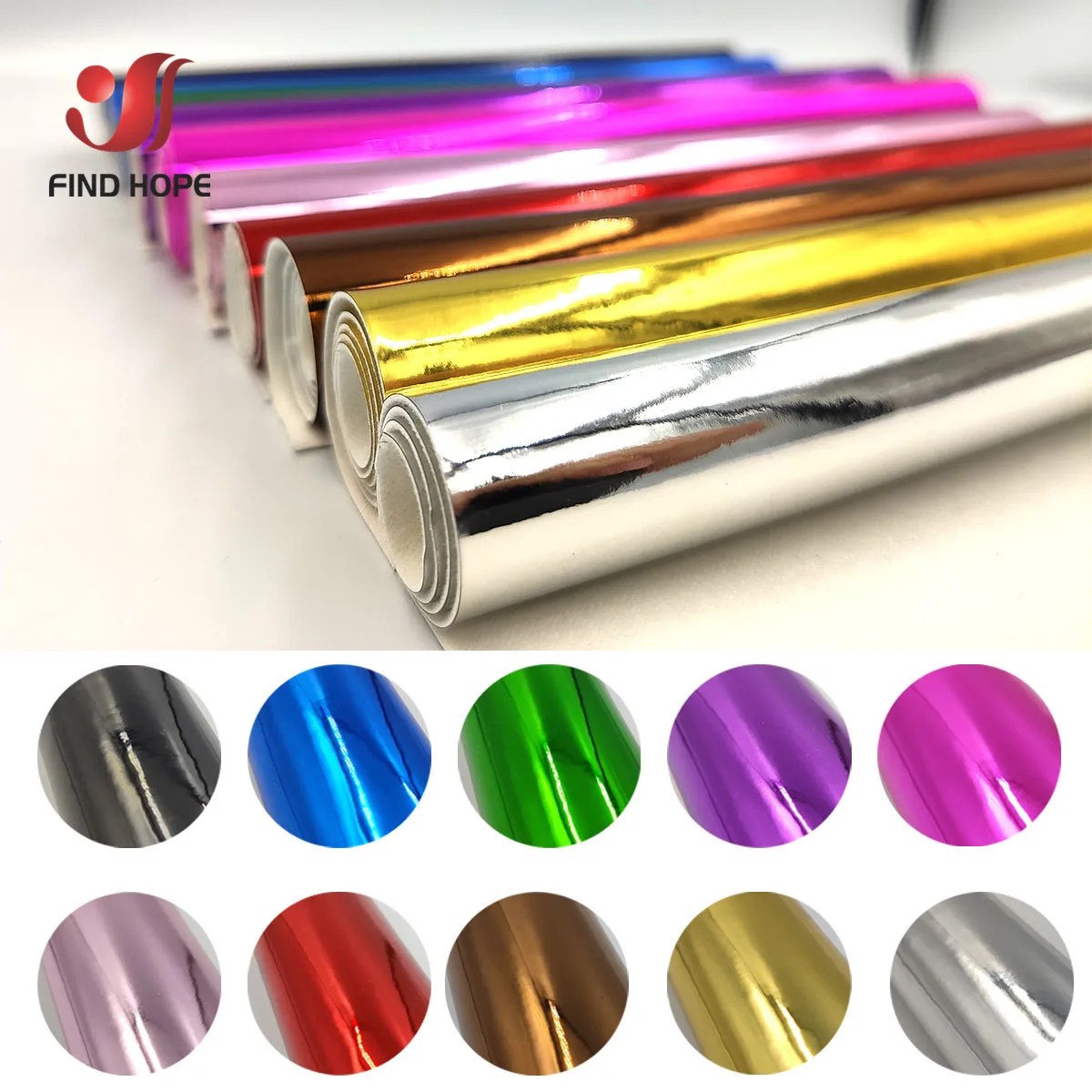 20*15 см зеркальный Гальванизированный лазер с отделкой из искусственной кожи