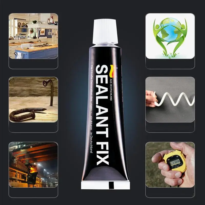 1 шт. прочный водонепроницаемый стеклянный клей без гвоздей быстросохнущий для