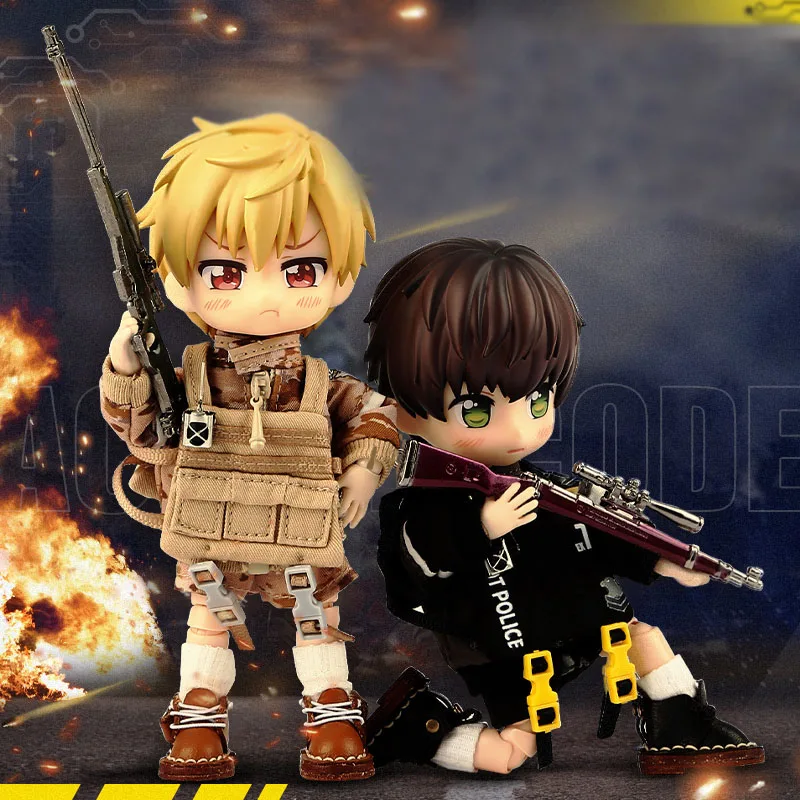Детский костюм OB11 1/12 BJD Молли ГСК однотонное тело военная лампа | Игрушки и хобби