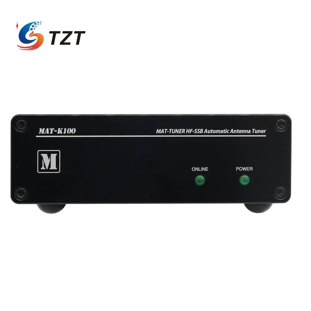 TZT MAT K100 HF SSB автоматический антенный тюнер с короткой волной 120 Вт Автомобильный