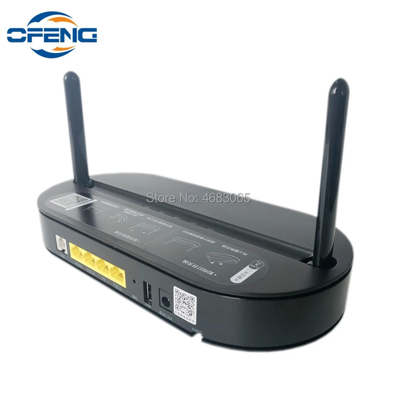 Бесплатная доставка 2 шт. оптоволоконный сетевой маршрутизатор Huawei HS8145V 4GE + Wifi 4