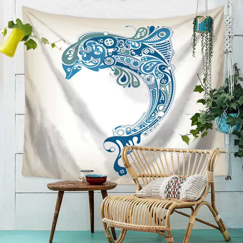 

Fantasy Decor Collection View Of Fantasy River with A Pond Fish And Mushroom in Jungle Trees moss eden Wall Hanging