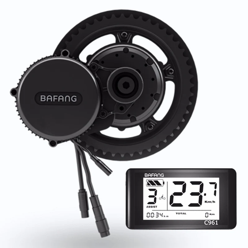 Bafang BBS02B 36V 500W Mid Drive Motor 8fun BBS02 Bicycle Electric e Bike Conversion Kit Center Engine eBike Part Middle | Спорт и
