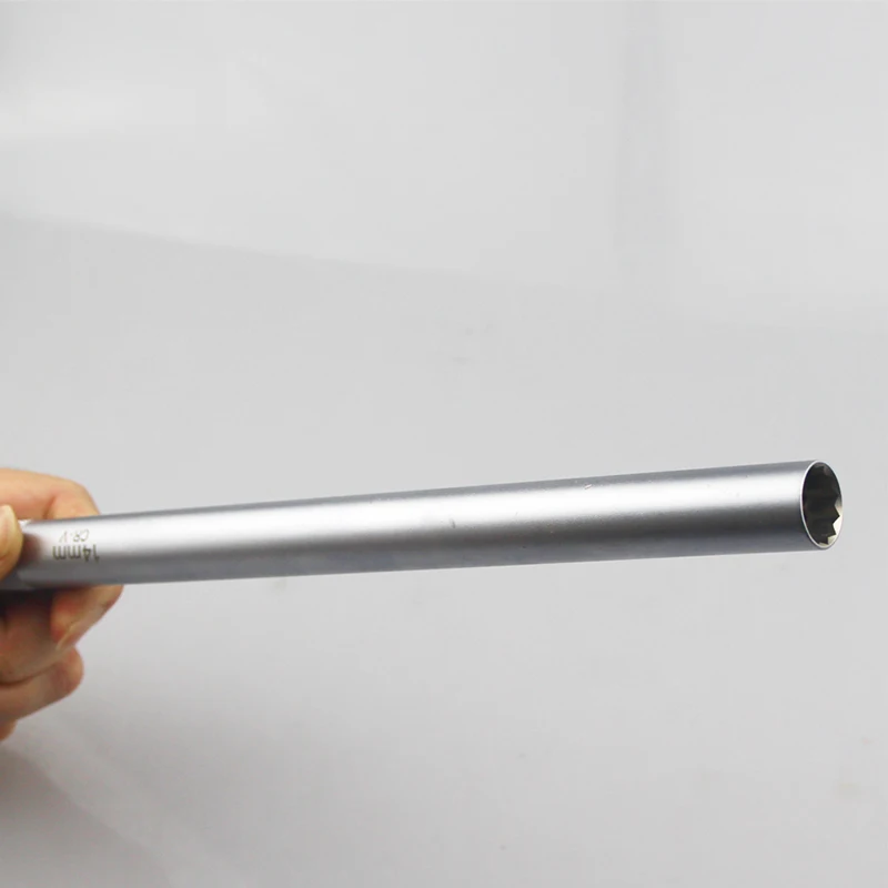 Ключ с гнездом зажигания 3/8 привод 14 мм инструмент для удаления свечей 250 длина