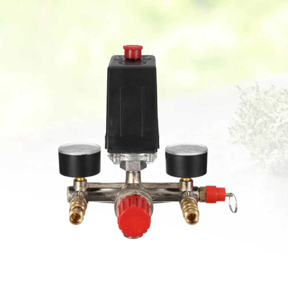 

175psi Air Compressor Pump Pressure Switch Control with Gauges Regulator