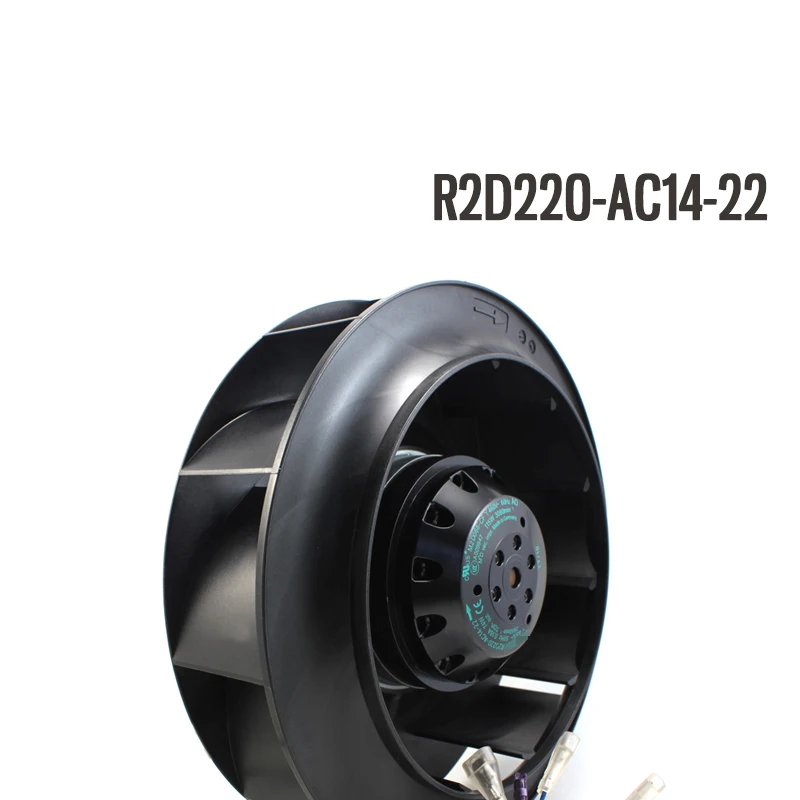 

For R2D220-AC14-22 400V 0.16A 74/115W Centrifugal Cooler Cooling Fan 220mm