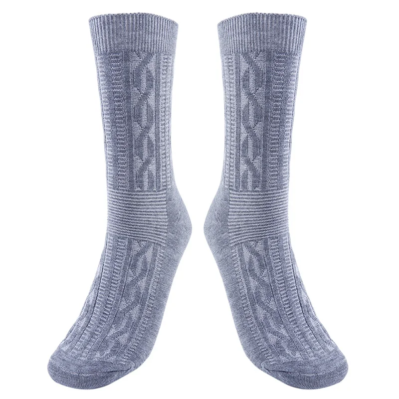 

5 Pairs Big Size Casual Men's Business Socks Crew Autumn Winter Socks For Men Meias Homens