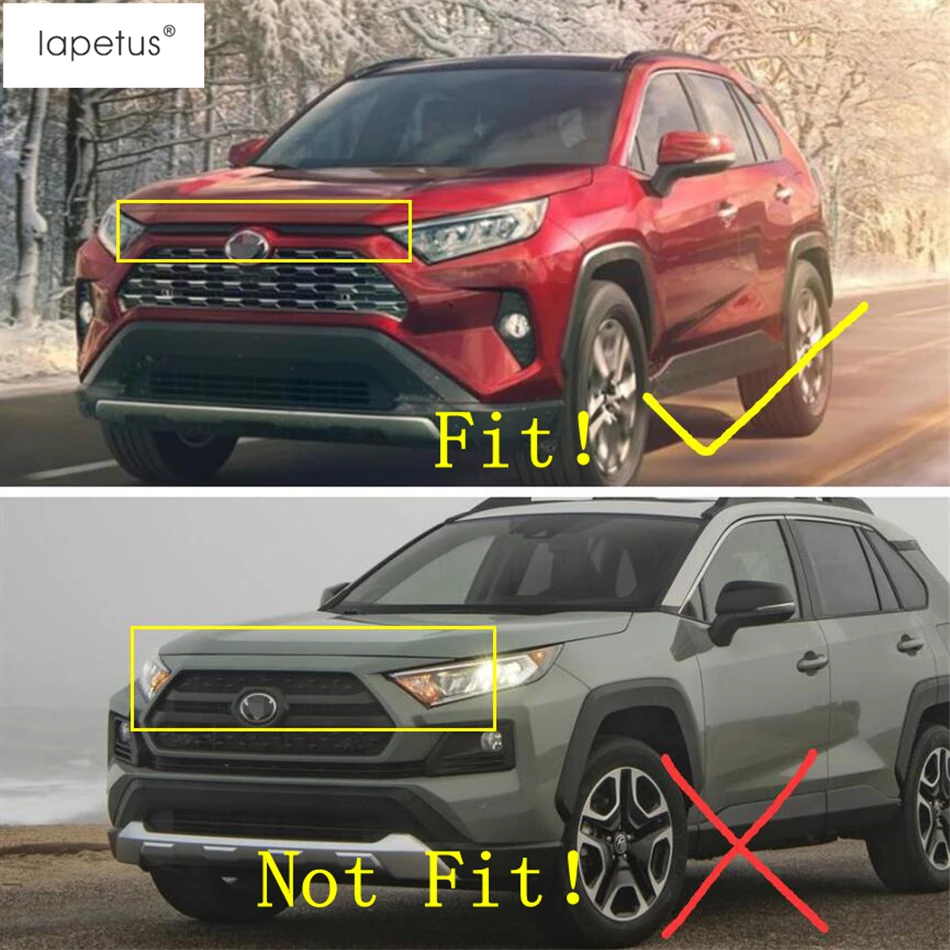 Lapetus аксессуары для TOYOTA RAV4 Previa RAV 4 XA50 2019 2020 2021 ABS передний центральный решетка