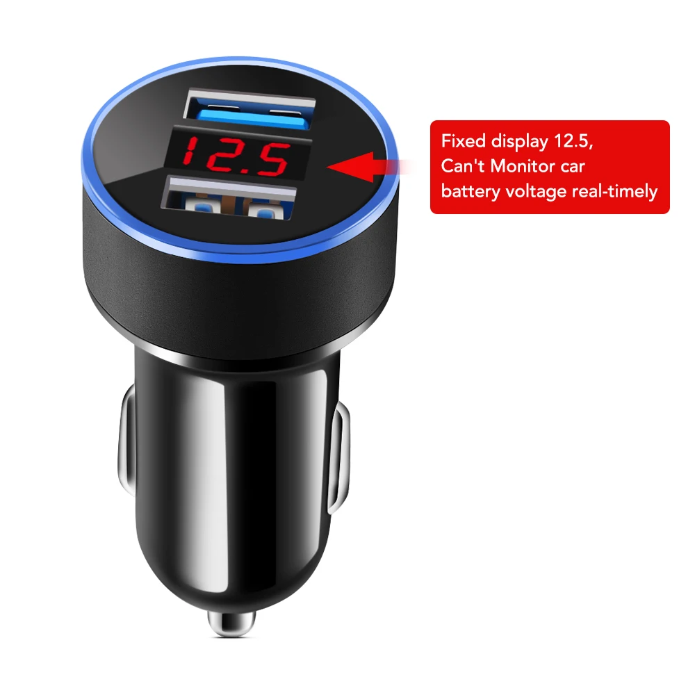 2019 автомобильное светодиодный ное зарядное устройство для телефона с USB