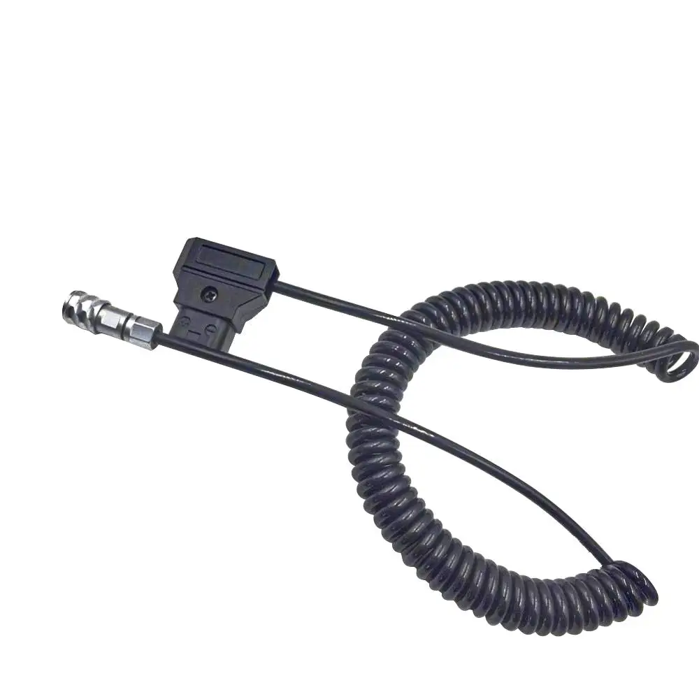 Coiled D-Tap to BMPCC 4K Power Cable P Tap 2-Pin for Blackmagic Pocket Cinema Camera 6K | Электроника