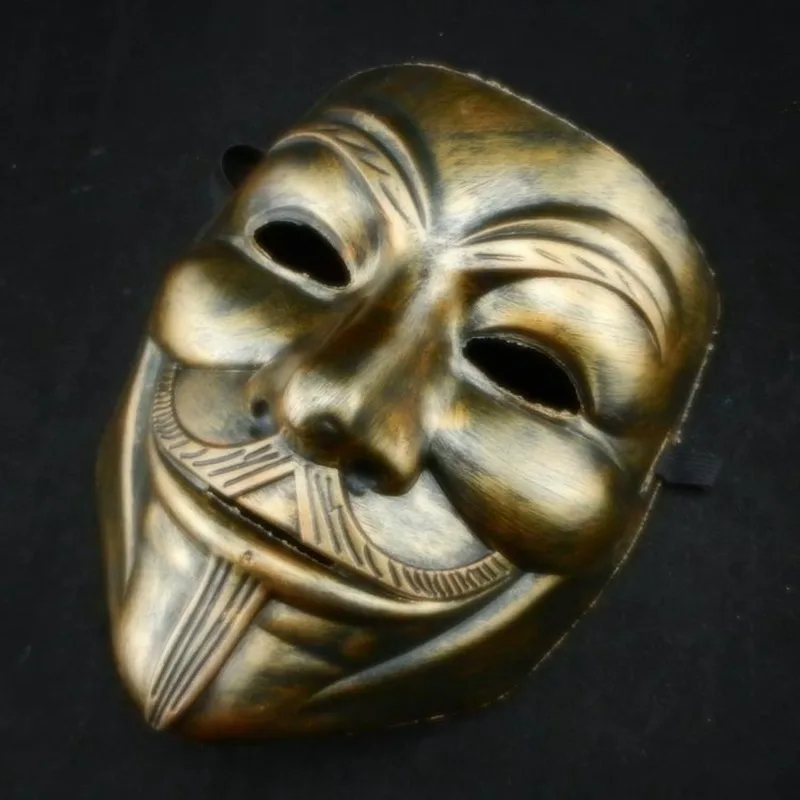 Маска Гай Фокса с шутками анонимный маскарадный костюм для взрослых Макара