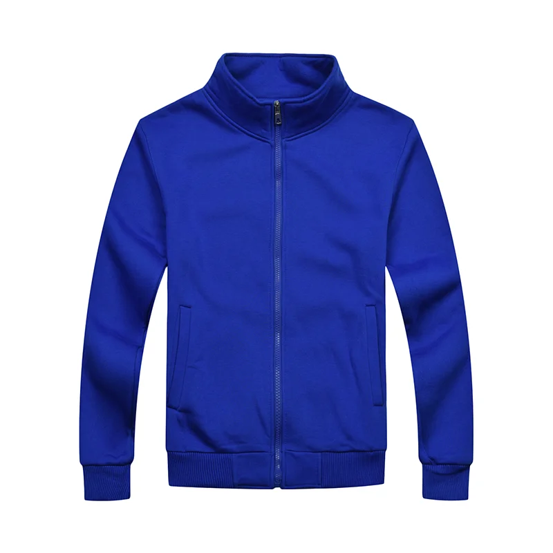 Куртка на молнии с воротником-стойкой мужские топы индивидуальным логотипом и