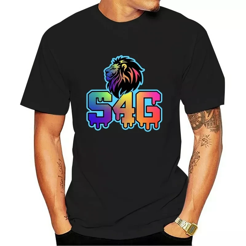 

2021 summer new men's short-sleeved T-shirt S4G printing Harajuku O-neck fashion men and women couple short-sleeved T-shirt