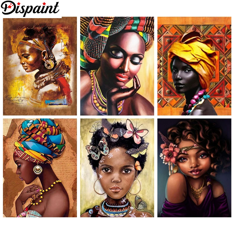 Разрисовать картину с алмазной вышивкой Африканская бабочка алмазная живопись