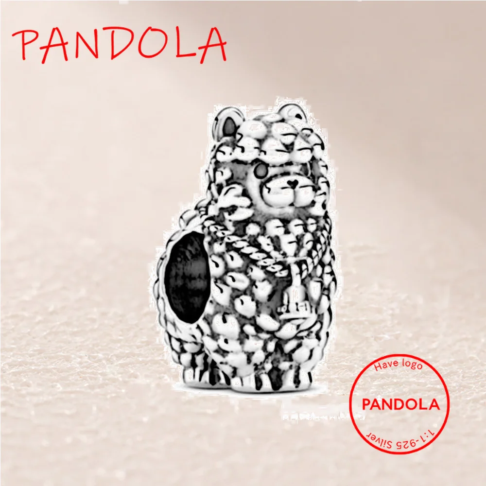 

799069C00 Fluffy Llama Charm