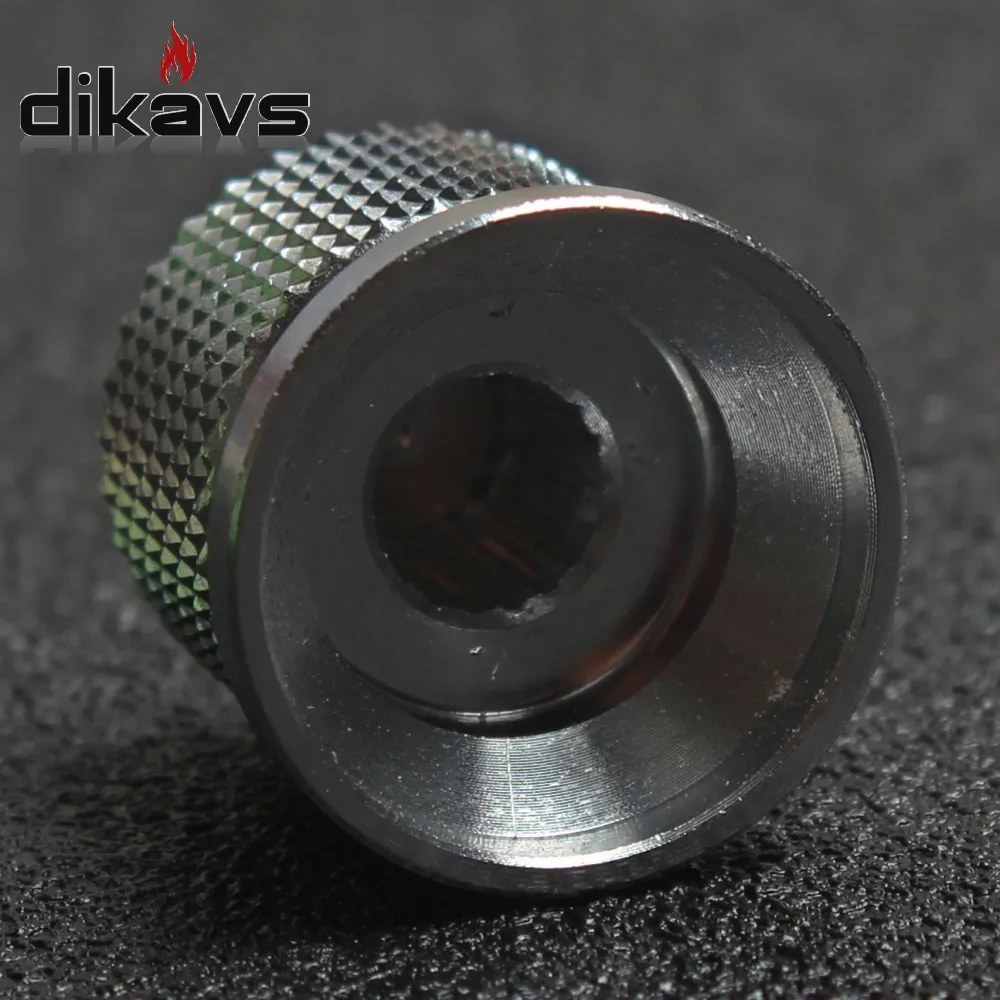 Цельная металлические Алюминий роторная Ручка потенциометра энкодер громкости