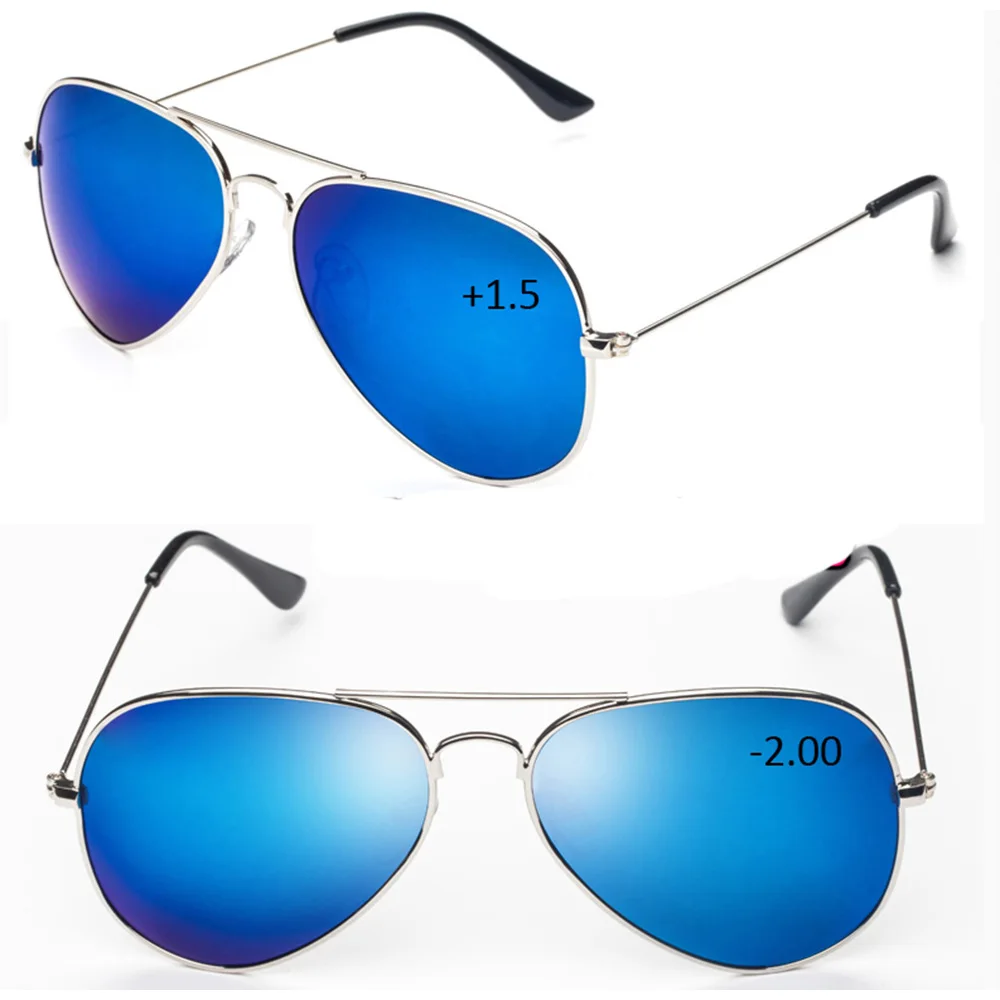

Men Women classic mirror POLZRIZED polaroid myopia sunglasses