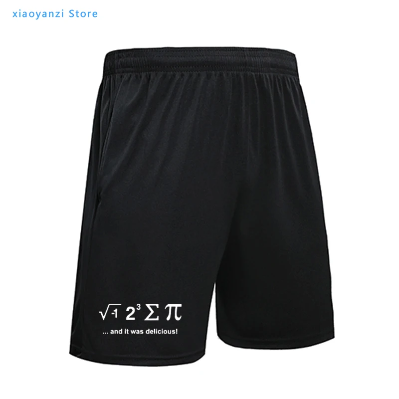 

2021 new famale beach sweatpants mathematical formula I EAT A PIE problem geek nerd jersey s homme women sports shorts pants