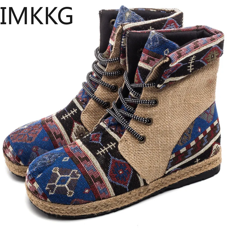 Женские ботинки осенне зимние женские повседневные короткие на плоской подошве