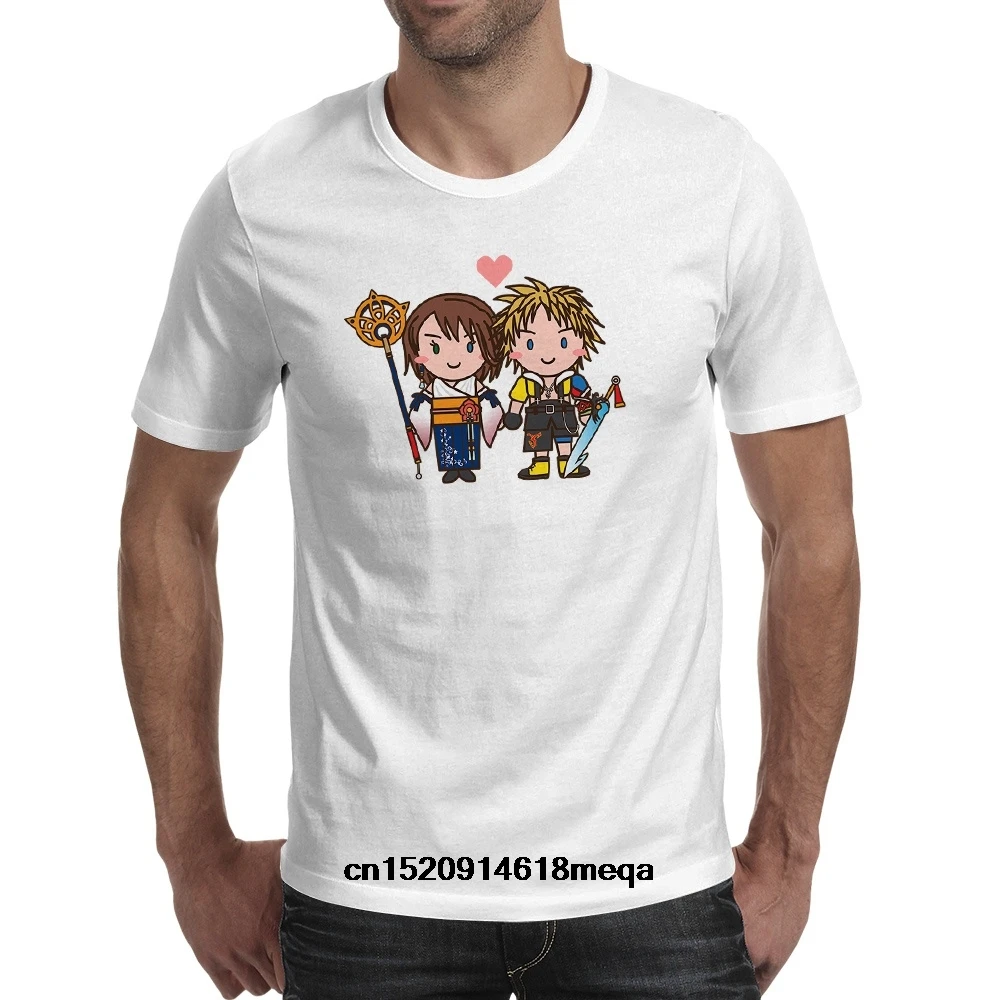 Забавные футболки Тидус Love Yuna футболка милая забавная новая дизайнерская для