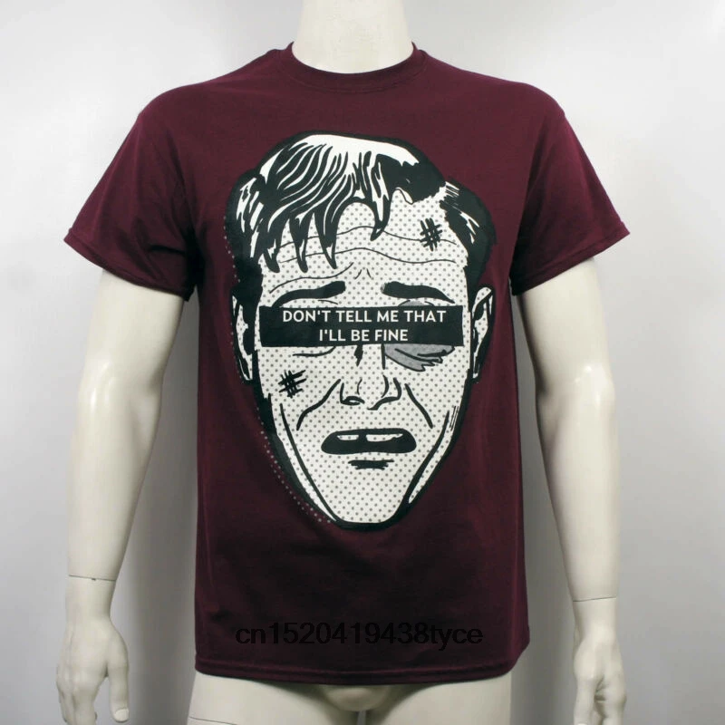 Hot sale men t shirt Authentic NECK DEEP Band Don't Tell Me Beat Up Face T Shirt S M L XL XXL NEW tshirt women shirt| |