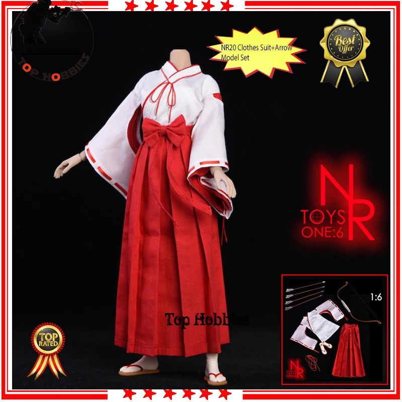 Экшн-фигурка NRTOYS 1/6 Женская ведьма NR20 включает в себя Сабо + лук и стрелы кимоно