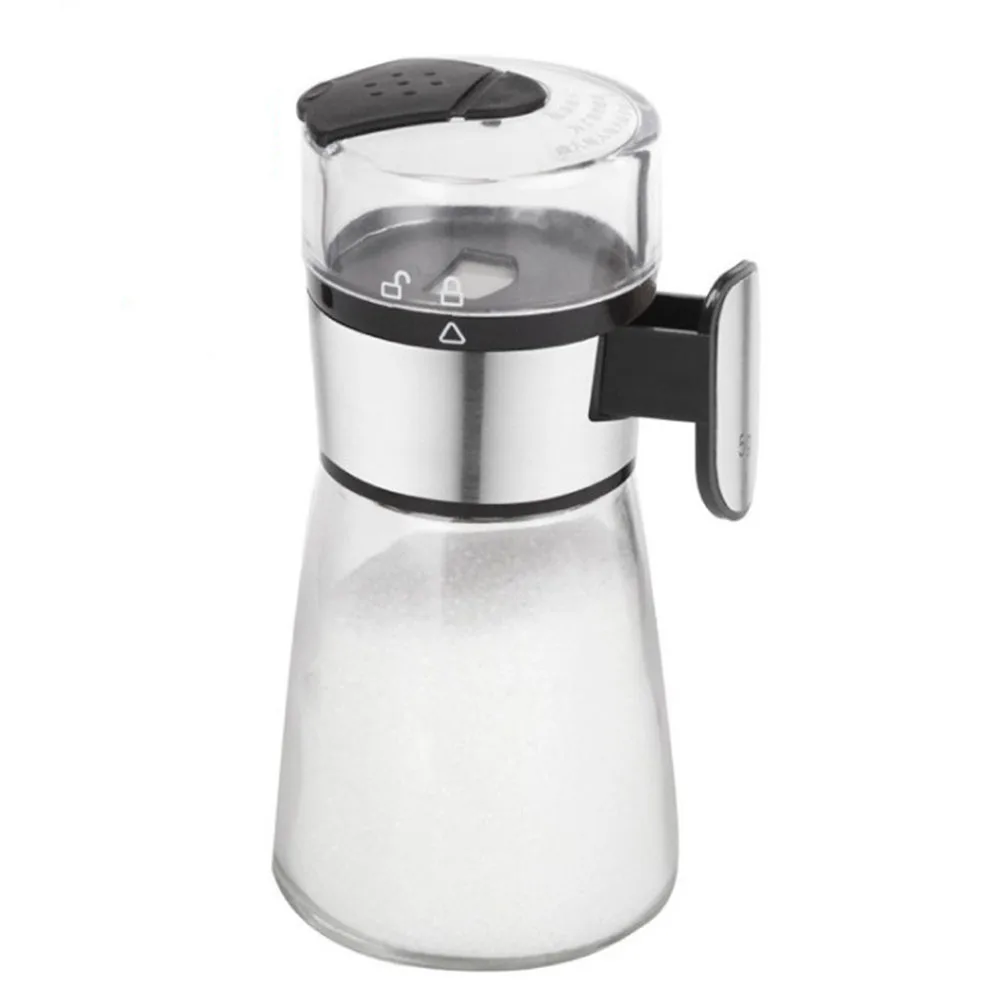 

1 шт. флип Управление соль с бутылочкой для измеримые и Управление этикетки креативные бутылки для специй для Кухня Пособия по кулинарии инс...