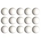 100 шт. 4 см Моделирование ремесла Твердые пенопластовые шары круглые шары свадебное украшение DIY вещи (белый)