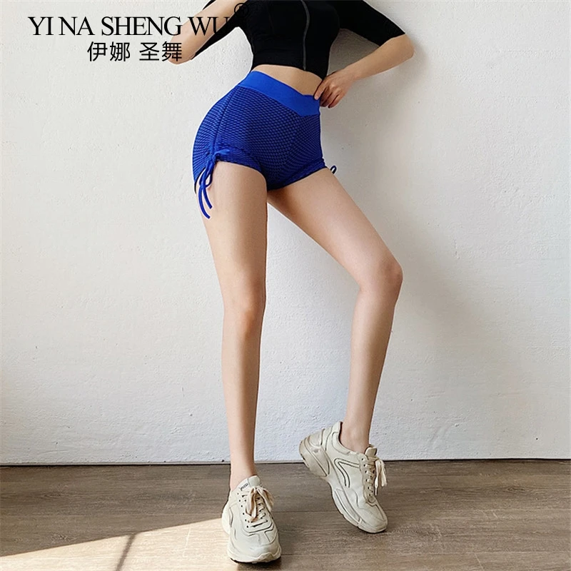 

Sexy Short Sports Women Sports Wear Fitness Short Pants Skinny Female Push Up Gym Clothing Solid Color Elastic Breathable Flex
