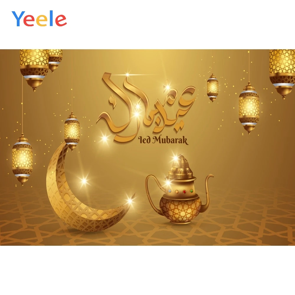 Фон для фотосъемки Yeele фонарь полумесяц Рамадан декор вечерние ИД Мубарак