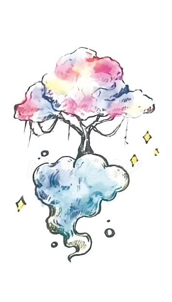 Tattoos Sticker color ink Lotus plant rose flower Little Element Body Art Water Transfer Temporary Fake tatto for kid girl boy | Красота и