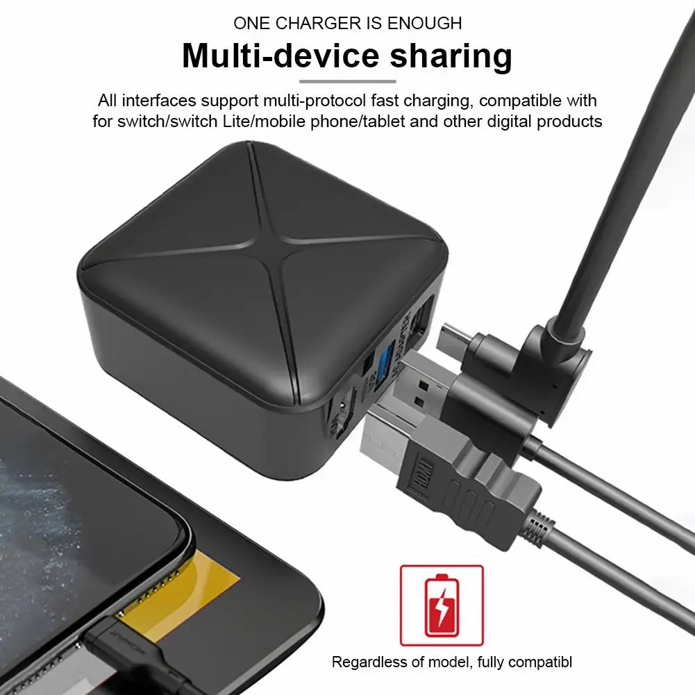 Rondaful USB 3 0 Type C HDMI конвертер проекционное зарядное устройство AC адаптер питания
