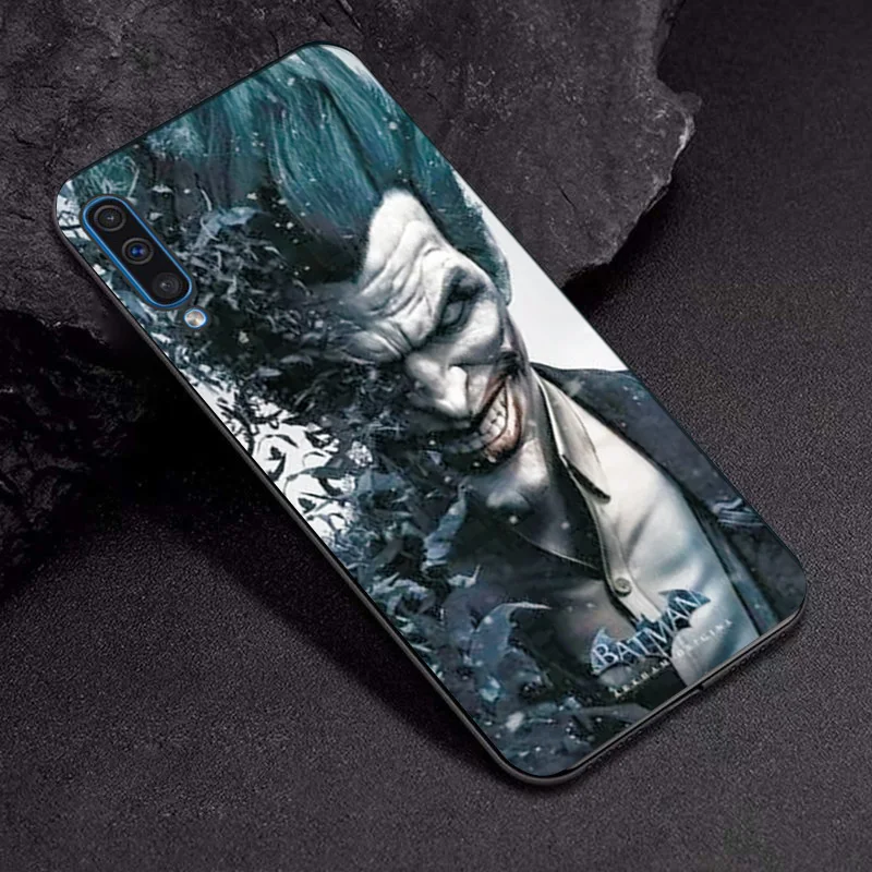 TPUBLK623 Для samsung A10 A20 E A30 A50 A40 A60 A70 чехол КРЫШКА ДЛЯ samsung A30S A50S A70S M40 с героями комиксов Марвел, бетмен И Дедпул черный чехол для телефона из ТПУ с принтом в виде ракушки - Цвет: TPUBLK623