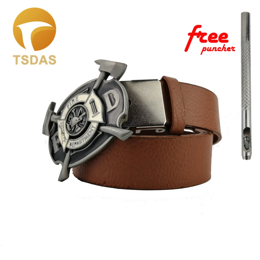 Роскошная черная металлическая пряжка для ремня пожарного устройства с хорошим