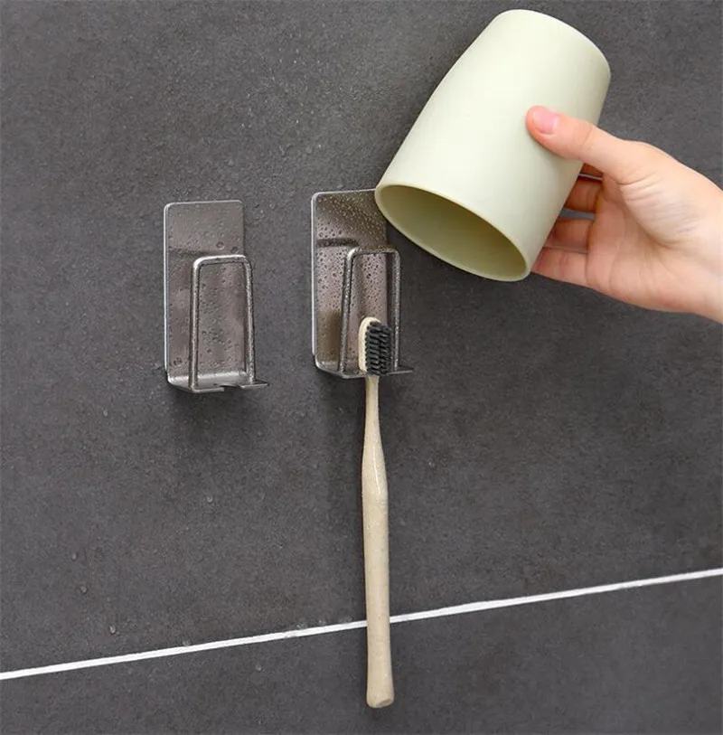 2 шт. держатель для кружек и зубной пасты|Держатели зубных щеток пасты| |