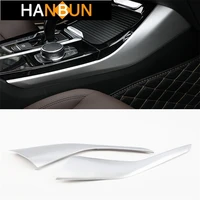 car styling console gearshift both side decoration panel cover trim for bmw x3 g01 g08 2018 interior abs stickers