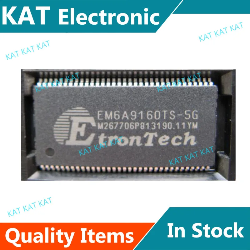 5 шт./лот EM6A9160TS-5G TSSOP-66 8 м x 16 DDR синхронный DRAM (SDRAM)