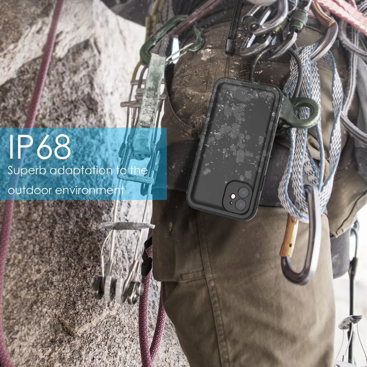 Водонепроницаемый чехол для IPhone 11 Pro Max спортивный телефона на открытом воздухе