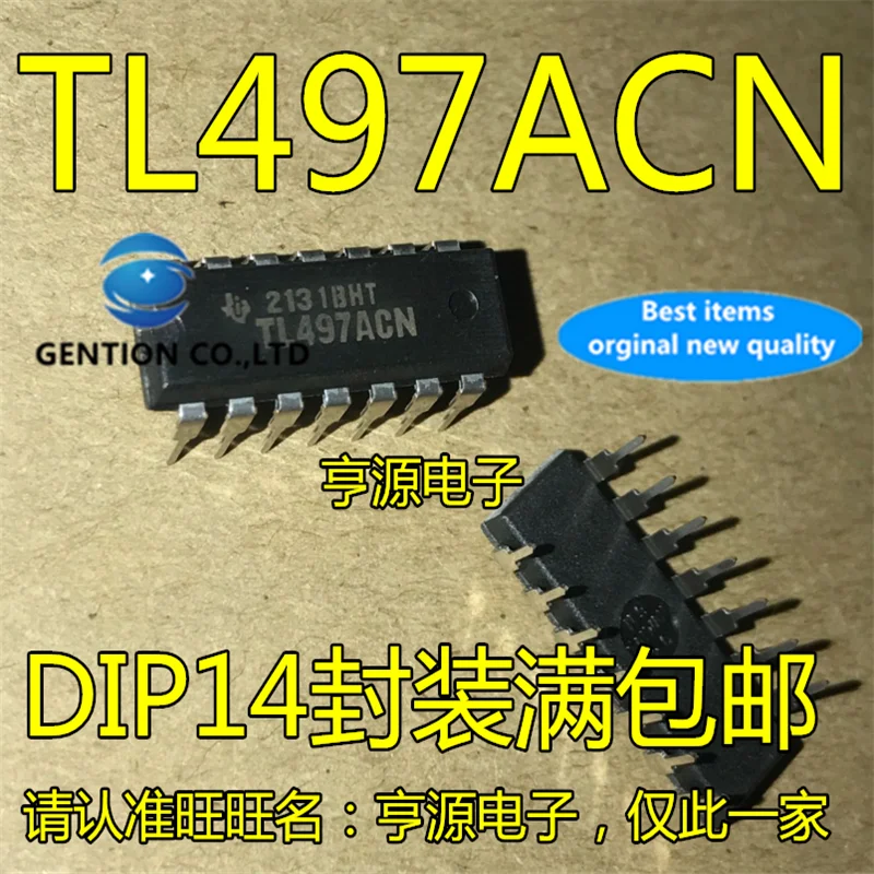 

10Pcs TL497ACN TL497 DIP-14 Switching regulator chip in stock 100% new and original